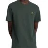 Lyle & Scott Mens Pique T-Shirt Deep Green