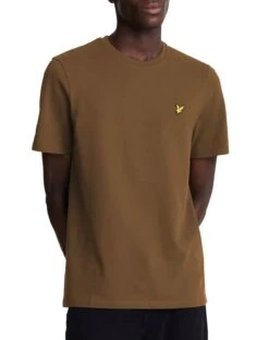 Lyle & Scott Mens Pique T-Shirt Wild Nettle