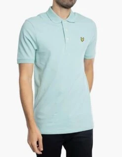 Lyle & Scott Mens Plain Polo Shirt Future Blue -Casa Moda Store lyle scott mens plain polo shirt future blue northern ireland belfast lisburn 289