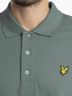 Lyle & Scott Mens Plain Polo Shirt Green Mercurial -Casa Moda Store lyle scott mens plain polo shirt green mercurial northern ireland belfast lisburn 754