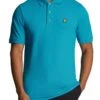 Lyle & Scott Men's Plain Polo Shirt Leisure Blue