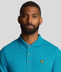 Lyle & Scott Men's Plain Polo Shirt Leisure Blue -Casa Moda Store lyle scott mens plain polo shirt leisure blue northern ireland belfast lisburn 380