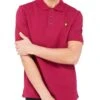 Lyle & Scott Mens Plain Polo Shirt Rich Burgundy -Casa Moda Store lyle scott mens plain polo shirt rich burgundy northern ireland belfast lisburn 374
