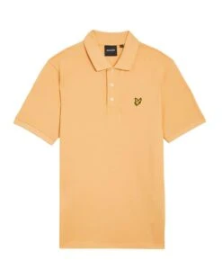 Lyle & Scott Mens Plain Polo Shirt Sherbet -Casa Moda Store lyle scott mens plain polo shirt sherbet northern ireland belfast lisburn 553