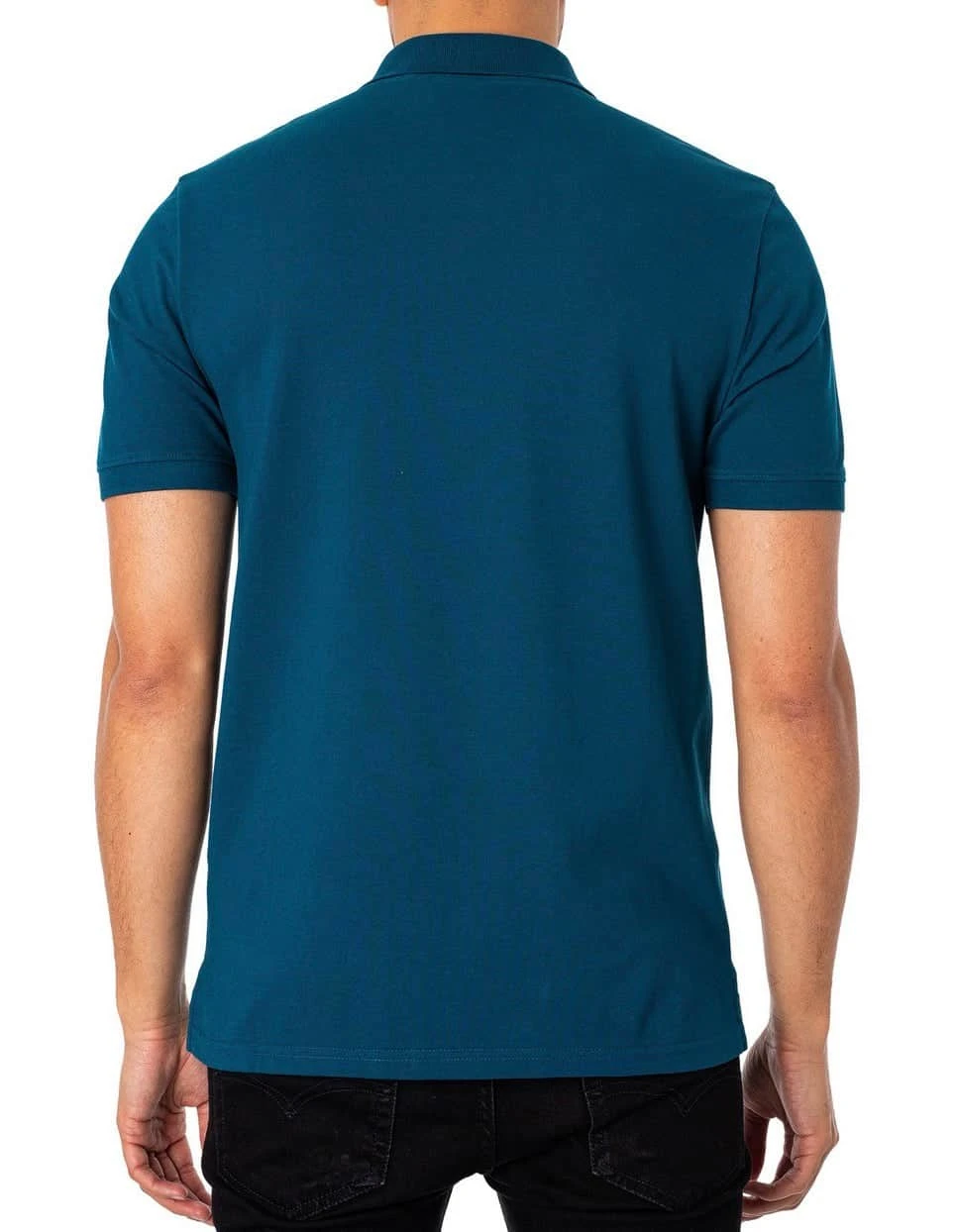 Lyle & Scott Mens Plain Polo Shirt SP400VOG Apres Navy 5 Lyle & Scott Mens Plain Polo Shirt SP400VOG Apres Navy - Image 3