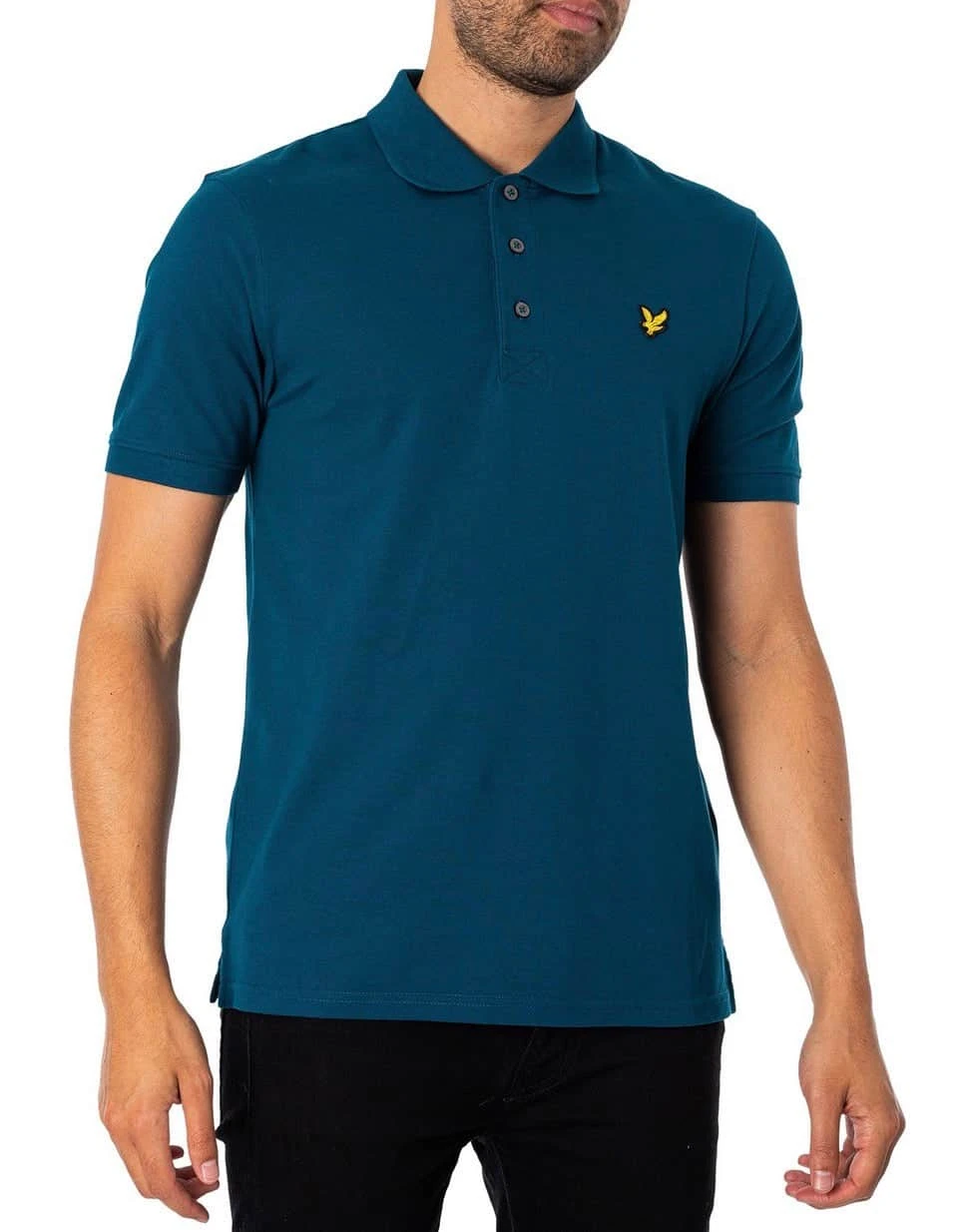Lyle & Scott Mens Plain Polo Shirt SP400VOG Apres Navy 3 Lyle & Scott Mens Plain Polo Shirt SP400VOG Apres Navy