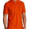 Lyle & Scott Men's Plain Polo Shirt Tangerine Tango -Casa Moda Store lyle scott mens plain polo shirt tangerine tango northern ireland belfast lisburn 369