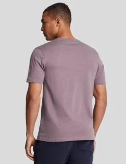 Lyle & Scott Mens Plain T-Shirt Highland Mauve -Casa Moda Store lyle scott mens plain t shirt highland mauve northern ireland belfast lisburn 775