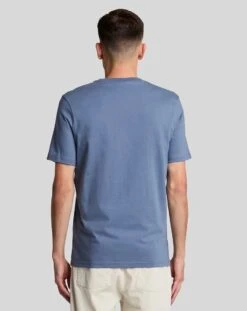 Lyle & Scott Mens Plain T-Shirt Mist Blue -Casa Moda Store lyle scott mens plain t shirt mist blue northern ireland belfast lisburn 168