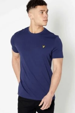 Lyle & Scott Men's Plain T-Shirt Navy -Casa Moda Store lyle scott mens plain t shirt navy northern ireland belfast lisburn 834