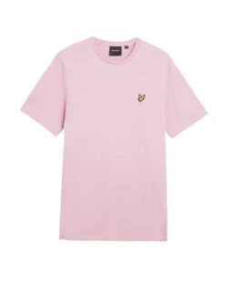 Lyle & Scott Mens Plain T-Shirt Pink Light -Casa Moda Store lyle scott mens plain t shirt pink light northern ireland belfast lisburn 302