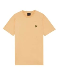 Lyle & Scott Mens Plain T-Shirt Sherbet -Casa Moda Store lyle scott mens plain t shirt sherbet northern ireland belfast lisburn 684