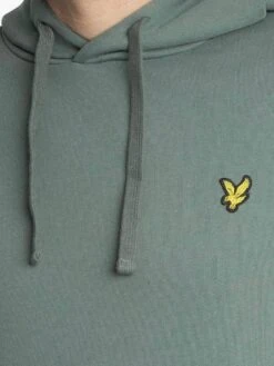 Lyle & Scott Mens Pullover Hoodie Green Mercurial -Casa Moda Store lyle scott mens pullover hoodie green mercurial northern ireland belfast lisburn 159