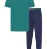 Lyle & Scott Mens Pyjamas Loungewear Cash Bayberry/Peacoat -Casa Moda Store lyle scott mens pyjamas loungewear cash bayberry peacoat northern ireland belfast 560