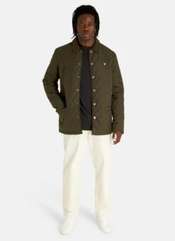 Lyle & Scott Mens Quilted Jacket JK1990V Olive 11 Lyle & Scott Mens Quilted Jacket JK1990V Olive -Casa Moda Store lyle scott mens quilted jacket jk1990v olive northern ireland belfast lisburn 199