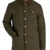 Lyle & Scott Mens Quilted Jacket JK1990V Olive -Casa Moda Store lyle scott mens quilted jacket jk1990v olive northern ireland belfast lisburn 302