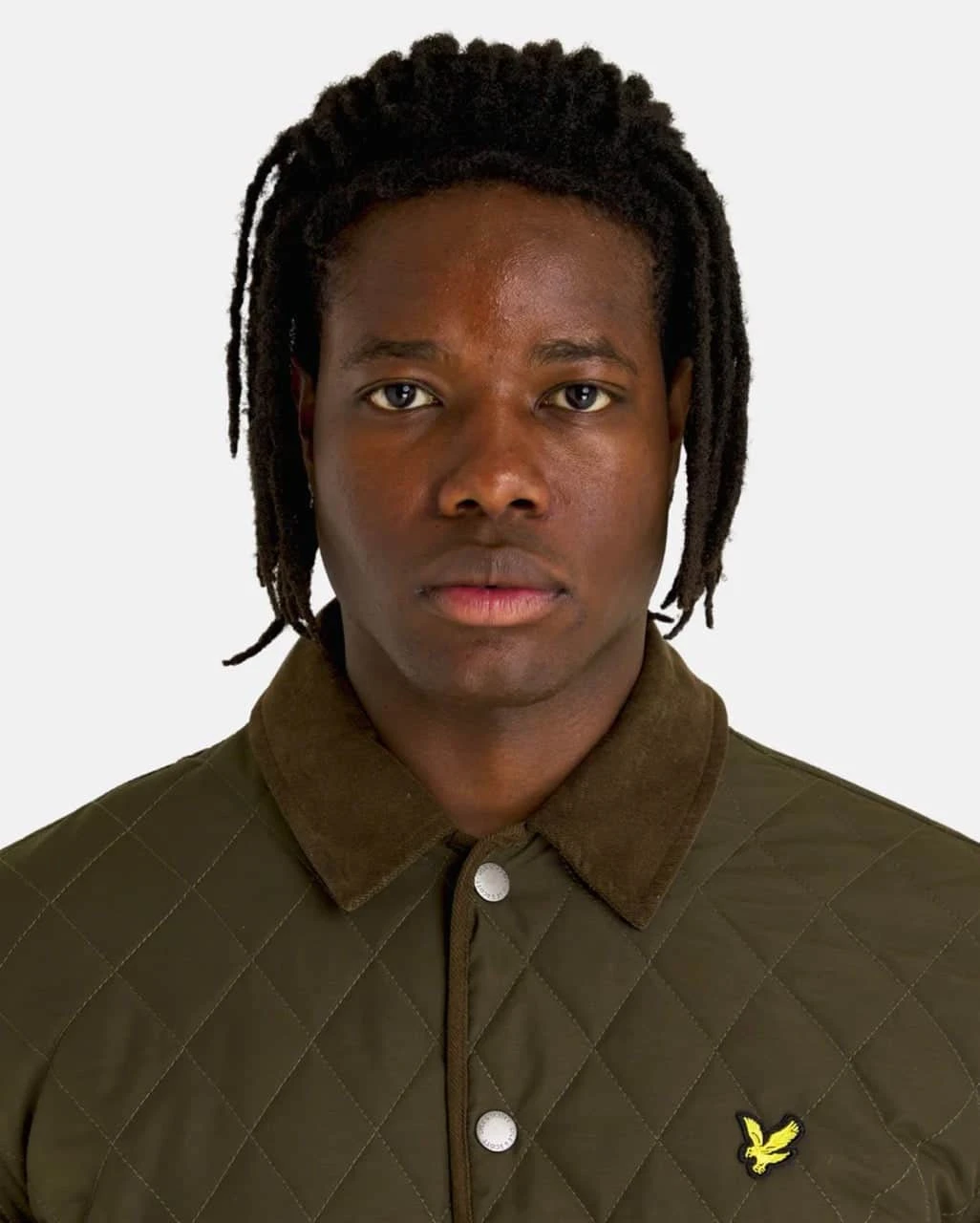 Lyle & Scott Mens Quilted Jacket JK1990V Olive 8 Lyle & Scott Mens Quilted Jacket JK1990V Olive - Image 6