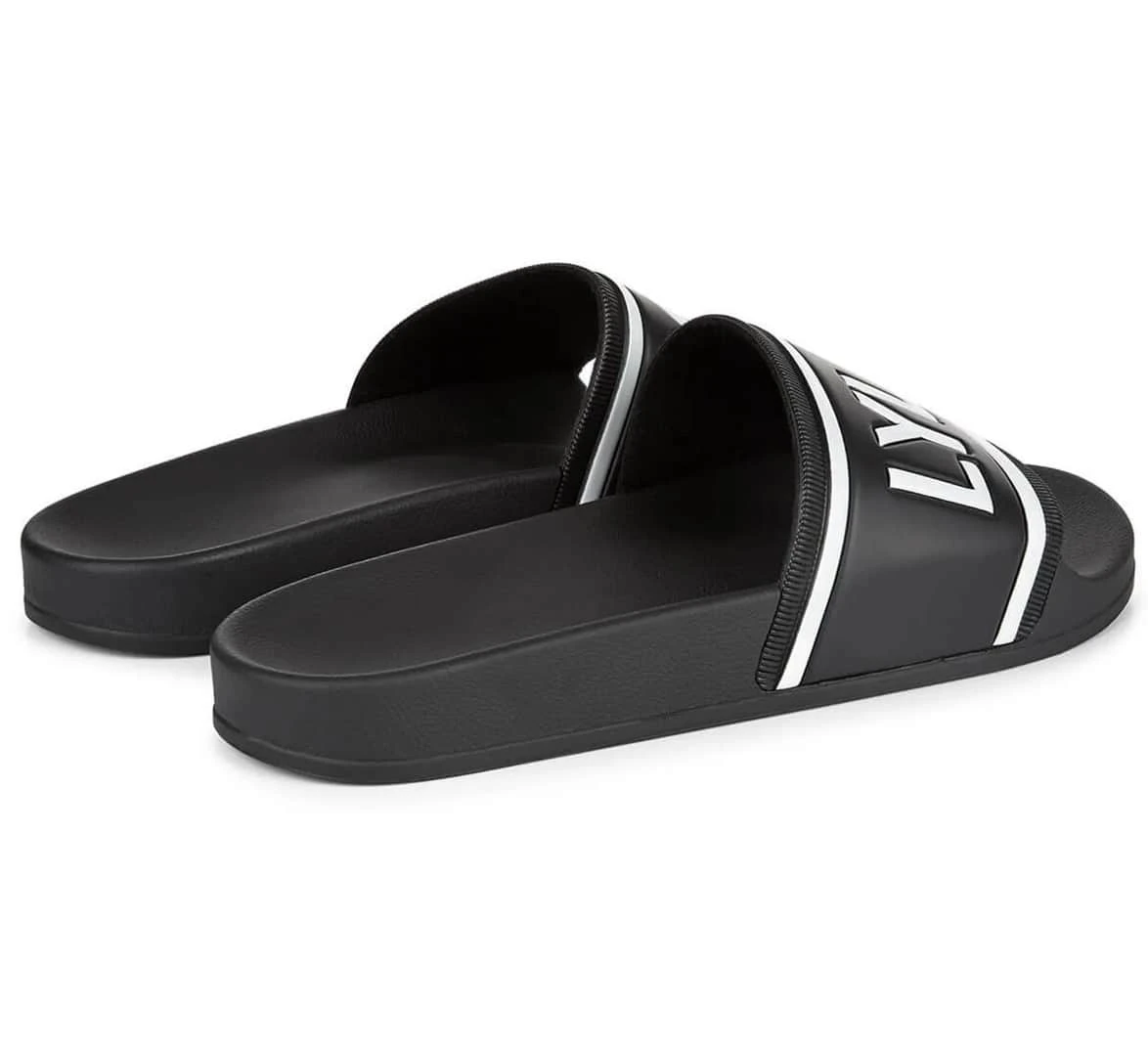Lyle & Scott Mens Sliders Jet Black 7 Lyle & Scott Mens Sliders Jet Black - Image 5