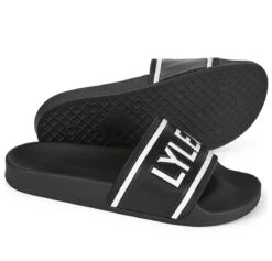 Lyle & Scott Mens Sliders Jet Black 14 Lyle & Scott Mens Sliders Jet Black -Casa Moda Store lyle scott mens sliders jet black northern ireland belfast lisburn 952