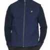 Lyle & Scott Mens Softshell Gilet Dark Navy