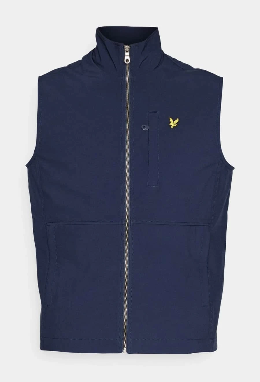 Lyle & Scott Mens Softshell Gilet Dark Navy 8 Lyle & Scott Mens Softshell Gilet Dark Navy - Image 6