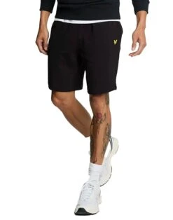 Lyle & Scott Mens Sweat Shorts Jet Black