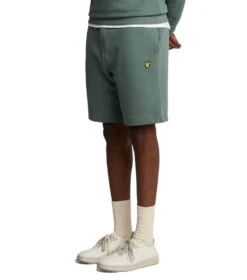 Lyle & Scott Mens Sweat Shorts Mercurial Green