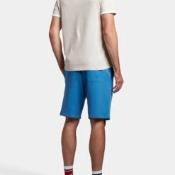Lyle & Scott Men's Sweat Shorts Spring Blue -Casa Moda Store lyle scott mens sweat shorts spring blue northern ireland belfast lisburn 953