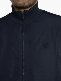 Lyle & Scott Mens Tonal Hybrid Jacket Dark Navy -Casa Moda Store lyle scott mens tonal hybrid jacket dark navy northern ireland belfast lisburn 263