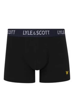 Lyle & Scott Miller 5 Pack Boxer Briefs Black Multi Waistband -Casa Moda Store lyle scott miller 5 pack boxer briefs black multi waistband northern ireland belfast 357