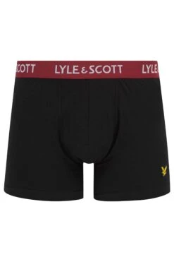 Lyle & Scott Miller 5 Pack Boxer Briefs Black Multi Waistband -Casa Moda Store lyle scott miller 5 pack boxer briefs black multi waistband northern ireland belfast 487