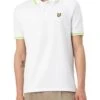 Lyle & Scott Multi Tipped Polo Shirt White/Vibrant Kiwi/Key Lime -Casa Moda Store lyle scott multi tipped polo shirt white vibrant kiwi key lime northern ireland belfast 518