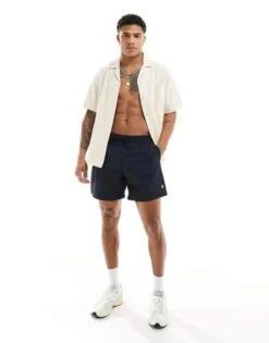 Lyle & Scott Plain Swim Shorts Jet Black -Casa Moda Store lyle scott plain swim shorts jet black northern ireland belfast lisburn 439