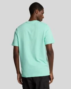 Lyle & Scott Plain T-Shirt Aquamarine -Casa Moda Store lyle scott plain t shirt aquamarine northern ireland belfast lisburn 132