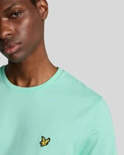 Lyle & Scott Plain T-Shirt Aquamarine -Casa Moda Store lyle scott plain t shirt aquamarine northern ireland belfast lisburn 558
