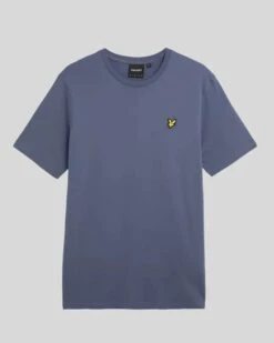 Lyle & Scott Plain T-Shirt Cool Indigo -Casa Moda Store lyle scott plain t shirt cool indigo northern ireland belfast lisburn 981