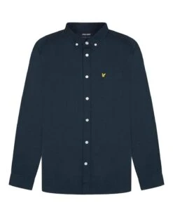 Lyle & Scott Regular Fit Oxford Shirt Dark Navy -Casa Moda Store lyle scott regular fit oxford shirt dark navy northern ireland belfast lisburn 241