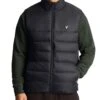 Lyle & Scott Wadded Gilet Body Warmer Black -Casa Moda Store lyle scott wadded gilet body warmer black northern ireland belfast lisburn 848