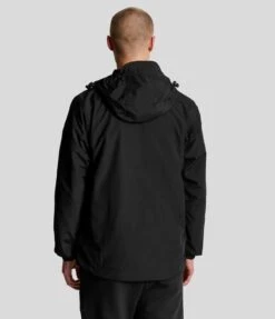 Lyle & Scott Zip Through Hooded Jacket Black -Casa Moda Store lyle scott zip through hooded jacket black northern ireland belfast lisburn 238