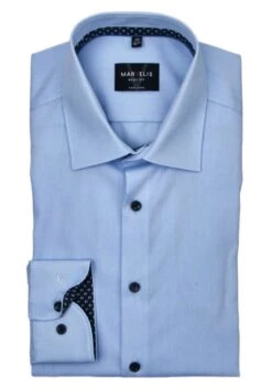Marvelis Body Fit Dress Shirt 7502-64-11 Blue