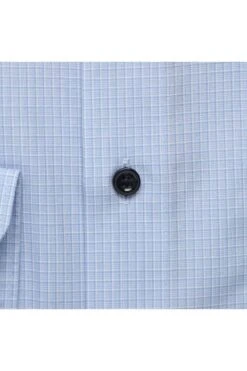 Marvelis Modern Fit Shirt Long Sleeve Dress Shirt Blue Micro Check -Casa Moda Store marvelis modern fit shirt long sleeve dress blue micro check northern ireland belfast 769