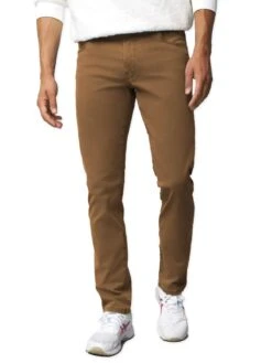 Meyer M5 Cotton Twill Slim Fit Jeans 2-6188/44 Light Brown