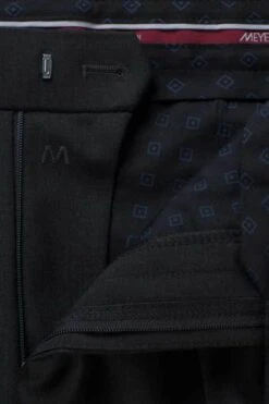 Meyer Men's Trousers Roma Fine Gabardine Wool Mix Black -Casa Moda Store meyer mens trousers roma fine gabardine wool mix black northern ireland belfast lisburn 561