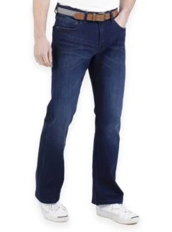 Mish Mash Men's Bootcut Jeans Volta Dark Blue