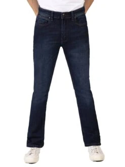 Mish Mash Mens Jeans Bootcut Leg 1941 Corvette Dark Blue
