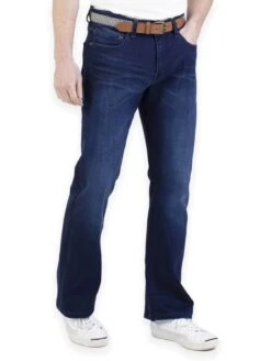 Mish Mash Men's Jeans Hurst Bootcut Blue Blue