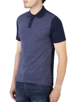 Mish Mash Mens Polo Shirt Cayman Navy