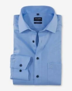 Olymp Men's Dress Shirt Modern Fit 1204/54/11 Blue -Casa Moda Store olymp mens dress shirt modern fit 1204 54 11 blue northern ireland belfast lisburn 415