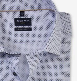 Olymp Men's Dress Shirt Modern Fit 1320/34/22 White Dot Print -Casa Moda Store olymp mens dress shirt modern fit 1320 34 22 white dot print northern ireland belfast 200