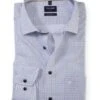 Olymp Men's Dress Shirt Modern Fit 1320/34/22 White Dot Print -Casa Moda Store olymp mens dress shirt modern fit 1320 34 22 white dot print northern ireland belfast 378